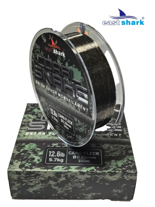 Леска CORAL SNAKE CAMO 1000m 0.26mm